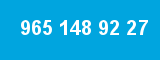 965 148 92 27 965 148 92 27